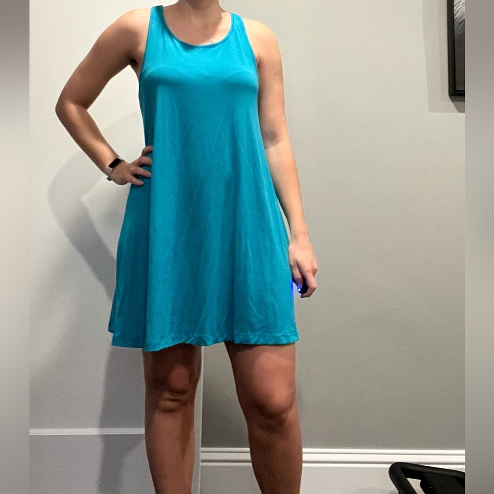 Bright Blue Dress